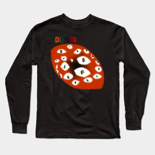 pintu game eyes Long Sleeve T-Shirt